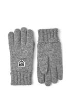 Basic Wool Glove Charcoal Hestra Grey