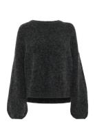 Gzalpha Slit Pullover Noos Gestuz Grey