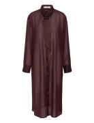 Gzlynne Shirt Dress Gestuz Burgundy
