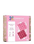 Pastel Pink & Berry Base Plate 2 Pieces Connetix Pink