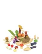 Wild Wood Foraging Basket Tender Leaf Patterned