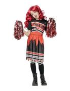 Costume Zombie Cheerleader 134-140 Joker Red