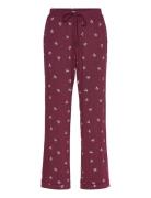 Essential Jersey Pants Hunkemöller Burgundy
