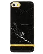 Richmond And Finch Black Marble Glossy - Gold iPhone 5/5S/SE Cover