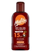 Malibu Dry Oil Gel With Beta Carotene SPF 15 200 ml