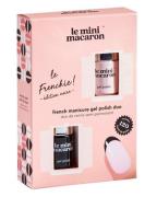 Le Mini Macaron French Manicure Gel Polish Duo Edition Noire 4 g