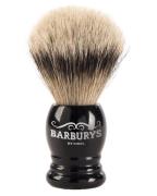 Barburys Shaving Brush - Silver Gloss