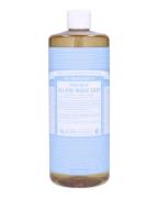Dr. Bronner's Pure-Castile Soap Baby-Mild (Unscented) 945 ml