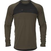 Härkila Men's Heat L/S T-shirt Willow Green/Black