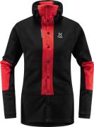 Haglöfs L.I.M ZT Sync 1 Mid Hood Women True Black/Zenith Red