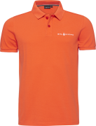 Men's Bowman Logo Polo Orange Spring