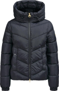 Women's B Intl Long Boston Quilted Jacket Black