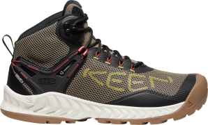 Keen Men's NXIS EVO Waterproof Boot Brindle-Citronelle