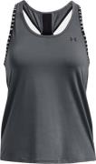 Women's Knockout Tank Pitch Gray