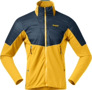 Men's Senja Midlayer Jacket  Light Golden Yellow/Orion Blue