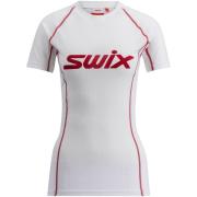 Swix Women's Racex Classic Short Sleeve Bright White/Swix Red
