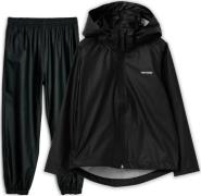 Kids' Packable Rainset Black