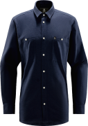 Men's Curious Hemp Shirt Tarn Blue