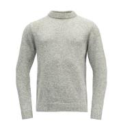 Devold Arktis Sweater Crew Neck Grey Melange