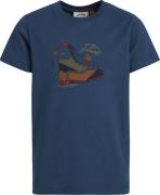 Lundhags Juniors' Fulu Climbing T-Shirt  Light Navy