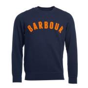 Barbour Men's Prep Logo Crew Navy