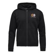 Black Diamond Men's Faded Full Zip Hoody Black