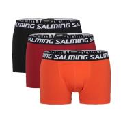 Salming Men's Abisko Boxer 3-Pack Black/Red/Orange