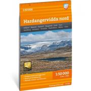 Calazo förlag Turkart Hardangervidda nord 1:50 000 NoColour