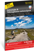 Calazo förlag Grövelsjön & Töfsingdalens nationalpark 1:25 000 NoColou...