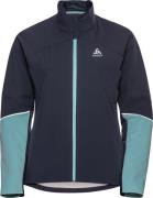 Odlo Women's Engvik Jacket Dark Sapphire/Reef Waters