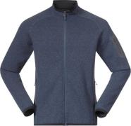 Bergans Men's Kamphaug Knitted Jacket Granite Blue