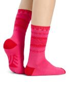 Dale of Norway Cortina Sock Pink/Red