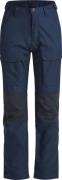 Lundhags Juniors' Fulu Rugged Stretch Hybrid Pant Light Navy/Deep Blue