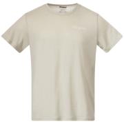 Bergans Men's Rabot Emblem Wool Tee Chalk Sand