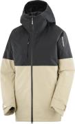 Salomon Women's Bashley Puff Jacket Deep Black/White Pepper