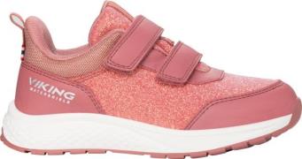 Viking Footwear Kids' Bouncy Glitter Waterproof 2v Pink