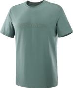 Salomon Men's Big Logo Tee North Atlantic