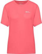 Jack Wolfskin Women's Vonnan Short Sleeve Tee  Sunset 