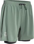 Dæhlie Men's Shorts Run 2-in-1 Dark Forest