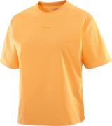 Salomon Women's Trackline Short Sleeve Tee Warm Apricot