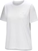 Arc'teryx Women's Kragg Sl Cotton Emblem Crew Shortsleeve White Light