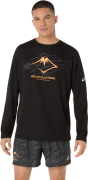 Asics Men's Fujitrail Logo Long Sleeve Top Performance Black