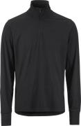 Craft Men's Flow Half Zip Longsleeve Black Melange