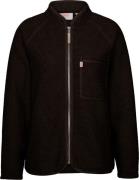 Varg Women's Styrsö Wool Zip Jersey Dark Chocolate