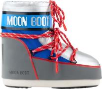 Moon Boot Unisex Icon Low Space Racing Silver/Blue/Red