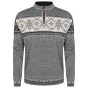 Dale of Norway Men's Blyfjell Knit Sweater Smoke/Dark Charcoal/Offwhit...