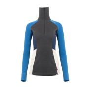 Aclima Women's WarmWool Polo Marengo/Corsair/Beige Melange/Navy Blazer