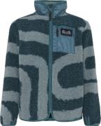 Didriksons Kids' Exa Printed Full Zip 2 Path L Blue