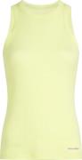 Icebreaker Women's Merino Rib Lotus Tank Citrine