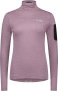 Mons Royale Women's Diversion Merino Mock Neck Long Sleeve Mauve